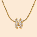 Collar con letras personalizado