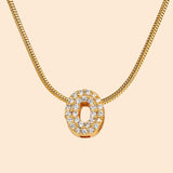 Collar con letras personalizado