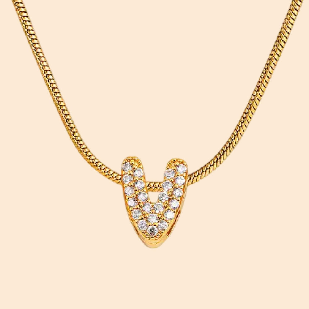 Collar con letras personalizado