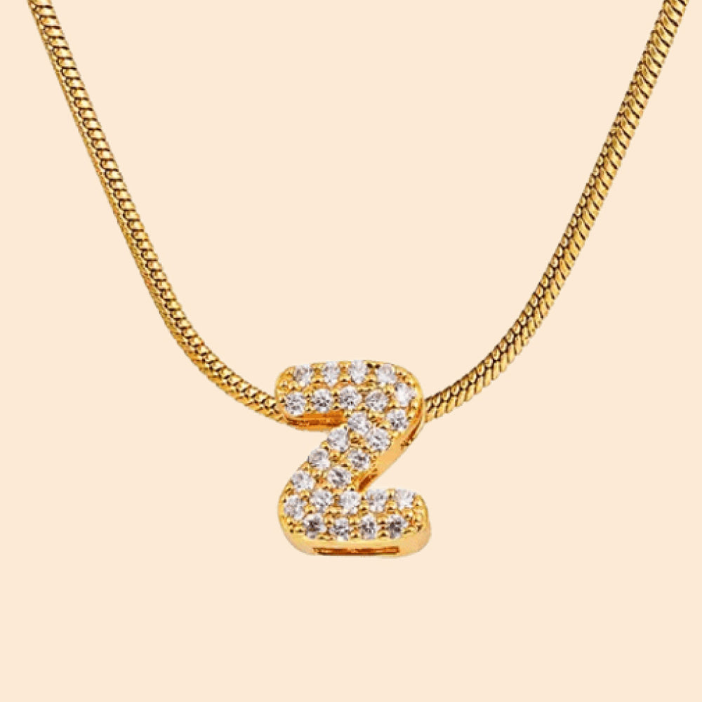 Collar con letras personalizado