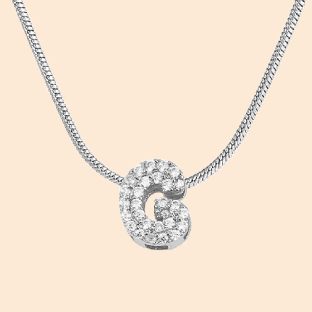 Collar con letras personalizado