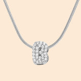 Collar con letras personalizado