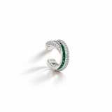 Emerald Sparkle Pavé Ear Cuff