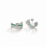 Emerald Sparkle Earrings